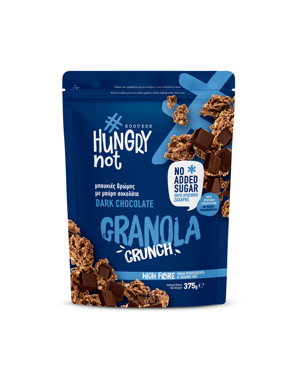 GRANOLA με Μαύρη Σοκολάτα