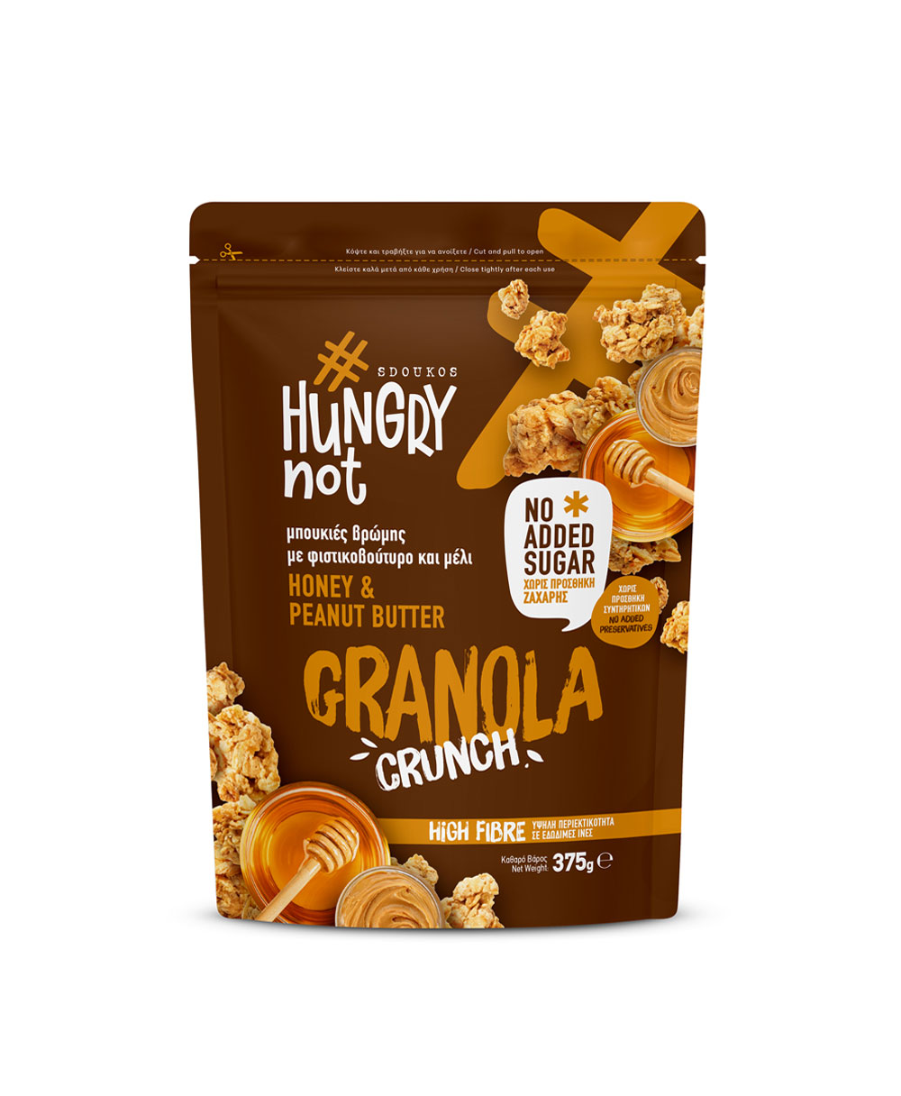 GRANOLA με Μέλι & Φιστικοβούτυρο